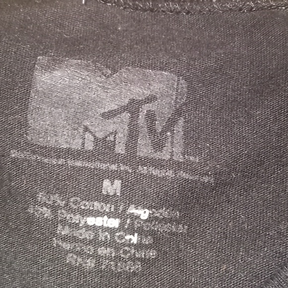 M TV vintage size Med T shirt - Picture 4 of 4